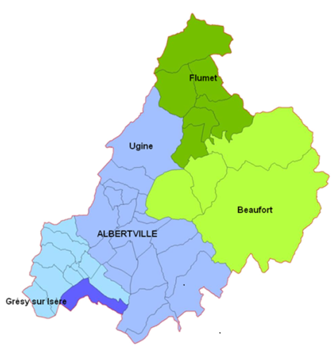 Communautés de communes du syndicat Arlysère Communautés de communes du syndicat Arlysère