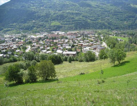 Zone sud du chef-lieu de Bourg-Saint-Maurice Zone sud du chef-lieu de Bourg-Saint-Maurice