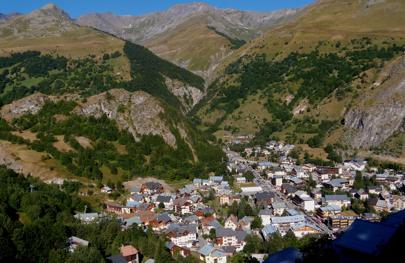 Vue de Valloire Vue de Valloire